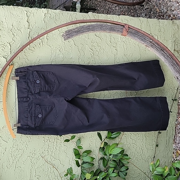 Vintage Black Style & Co Cotton Pants 10 Petite - Picture 5 of 7